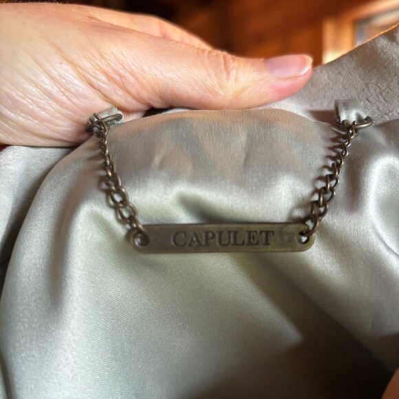 Grey Suede Jacket - Capulet - Picture 5 of 6